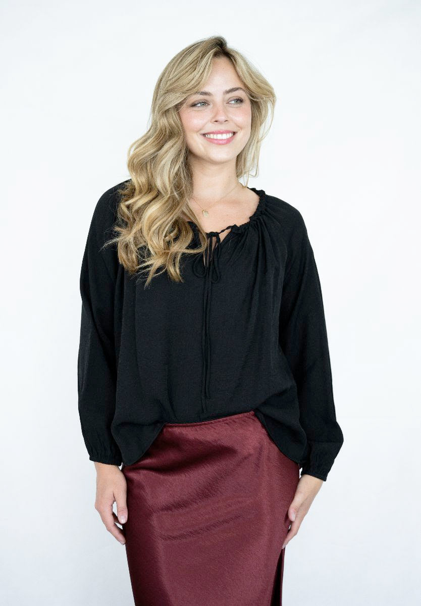 Bias Cut A-line Skirt