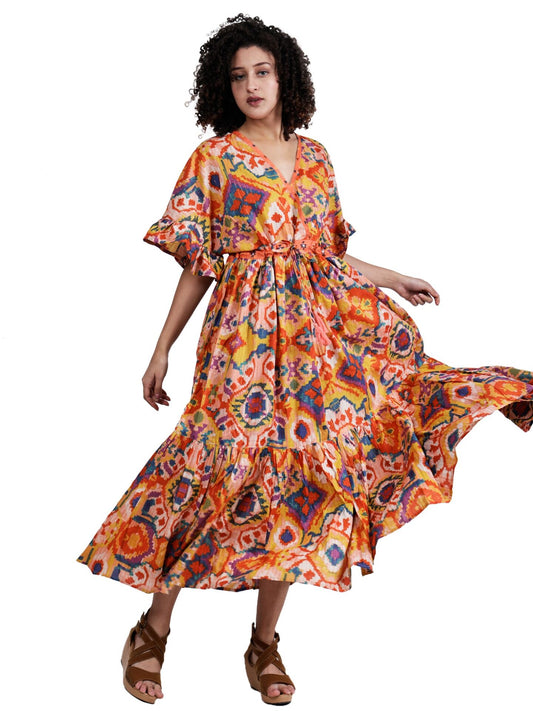 Vibrant Maxi Dress