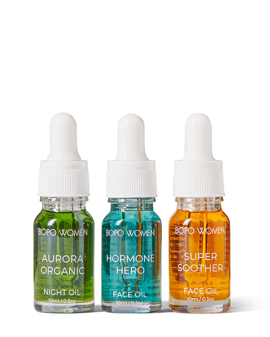 Bopo Women Mini Face Oil Sampler Trio
