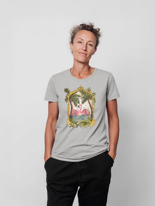 Denim & Luxe Flamingo Tee