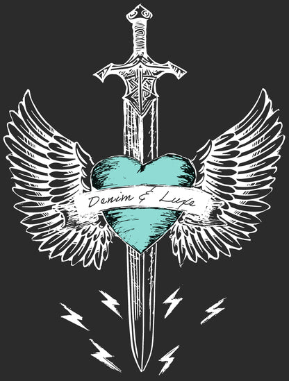 Denim & Luxe Lightning Tee