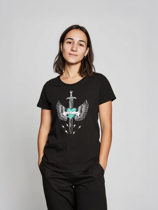 Denim & Luxe Lightning Tee