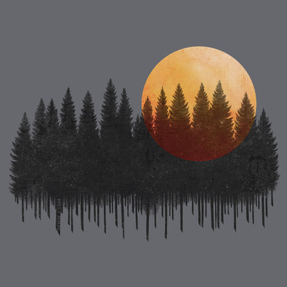 Denim & Luxe Mens Pine Trees Tee