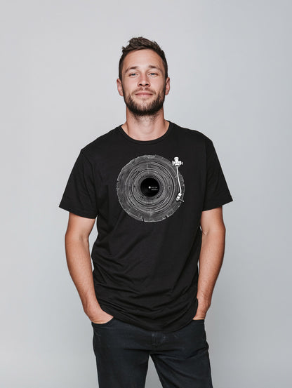 Denim & Luxe Mens Tree Rings Record Tee